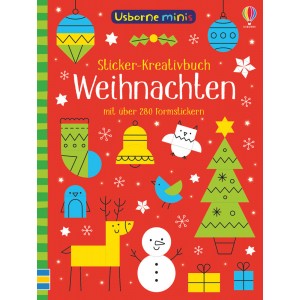 Sticker-Kreativbuch: Weihnachten . Mini-Buch