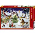 Boxpuzzle Weihnacht im Dorf (Puzzle-1000)
