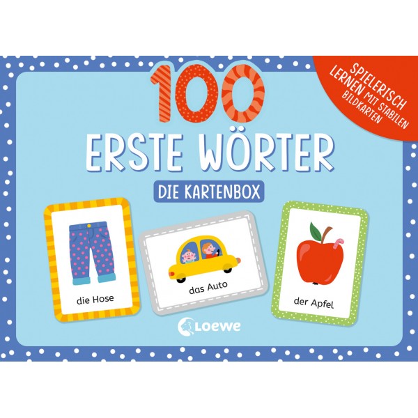 100 erste Wörter - Die Kartenbox