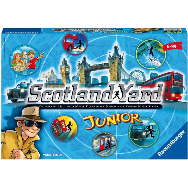 Scotland Yard Junior (Kinderspiel).