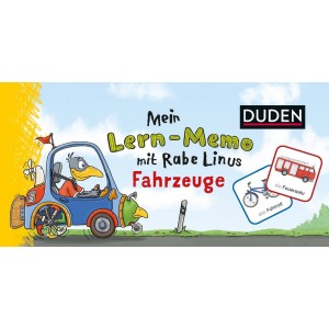 Mein Lern-Memo Fahrzeuge mit Rabe Linus