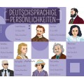 Deutschsprachige Persönlichkeiten.   Deutsch spielend lernen. (Spiel).  