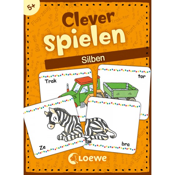 Clever spielen - Silben (Kartenspiel)
