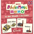 Mein Bildermaus-Memo - Englisch - In der Stadt - In Town (Kinderspiel)