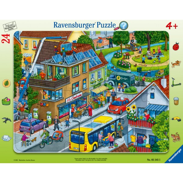Ravensburger Kinderpuzzle - Unsere grüne Stadt