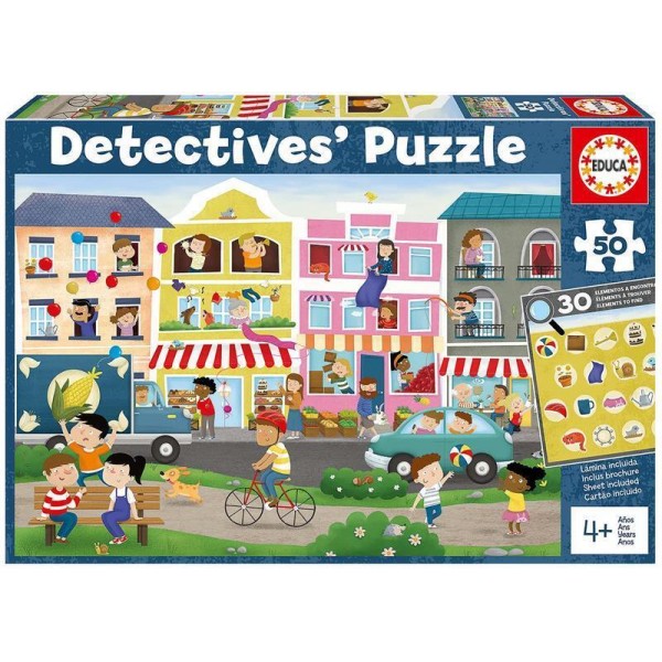Stadtzentrum - Detektiv Puzzle (Puzzle)
