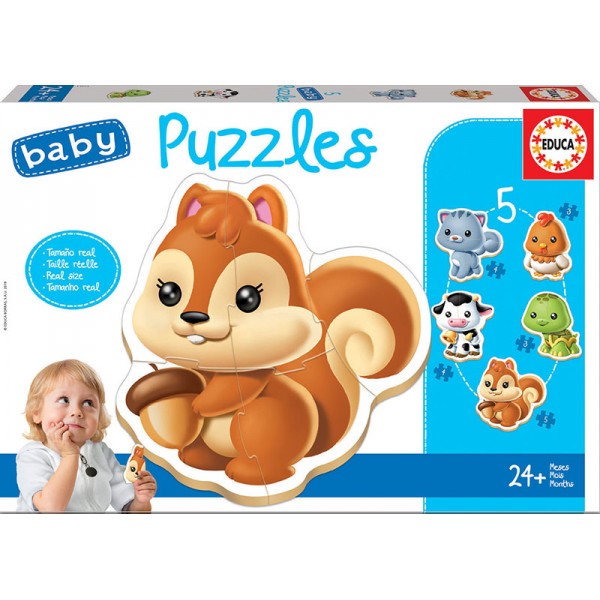 Baby animals puzzle