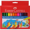 Faber-Castell Μαρκαδόροι ζωγραφικής  jumbo 24 χρωμάτων