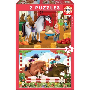 Junior horse trainer Puzzle 2x48