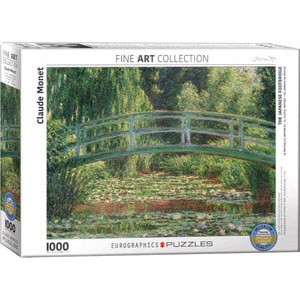 Monet's The Japanese Footbridge PUZZLE 1000