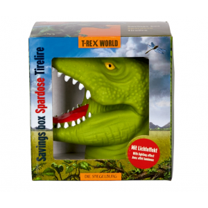 Spardose mit Lichteffekt T-Rex Dino World