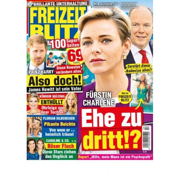 FREIZEIT BLITZ . Das aktuelle Heft