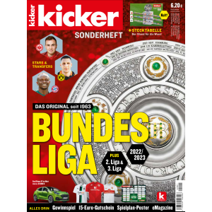 kicker Sonderheft BUNDESLIGA 2022/2023 