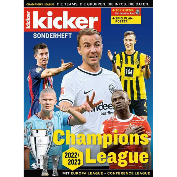 kicker Sonderheft Champions League 2022/2023 